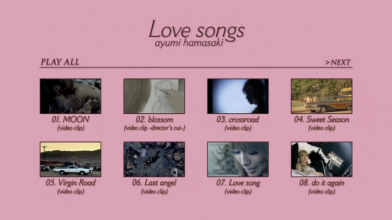 20180729.1406.2 Ayumi Hamasaki - Love Songs (DVD) (JPOP.ru) menu 1.png