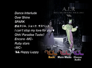 20210601.1855.07 Rina Aiuchi - Live Tour 2003 ''A.I.R'' (DVD) menu 3.png