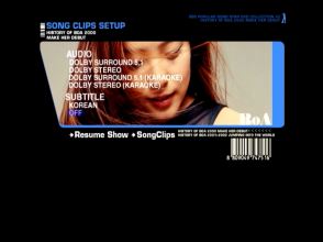 20220712.0910.04 BoA History of BoA 2000-2002 (DVD 1) (JPOP.ru) menu 3.png