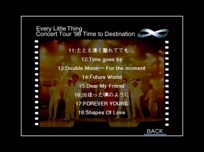 20231128.1011.10 Every Little Thing Concert Tour '98 Time to Destination (2000) (DVD) (JPOP.ru...png