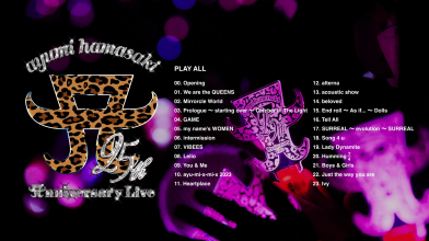 D20240627.0710.2 Ayumi Hamasaki 25th Anniversary Live (2023) (Blu-Ray) (JPOP.ru) menu.png