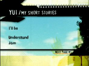 20170301.0533.2 YUI - My Short Stories (DVD) (JPOP.ru) menu 1.png